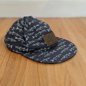 Navy 5 Panel Hat